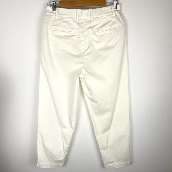 Everlane The Slouchy Cropped Chino Pant In Off White Size 2 New - Picture 9 of 15